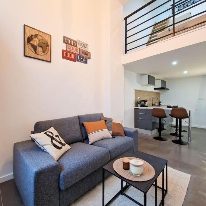 Apartament L'Atelier B Magnifique Loft Avec Terrasse Privee Saint-Etienne  Zewnętrze zdjęcie